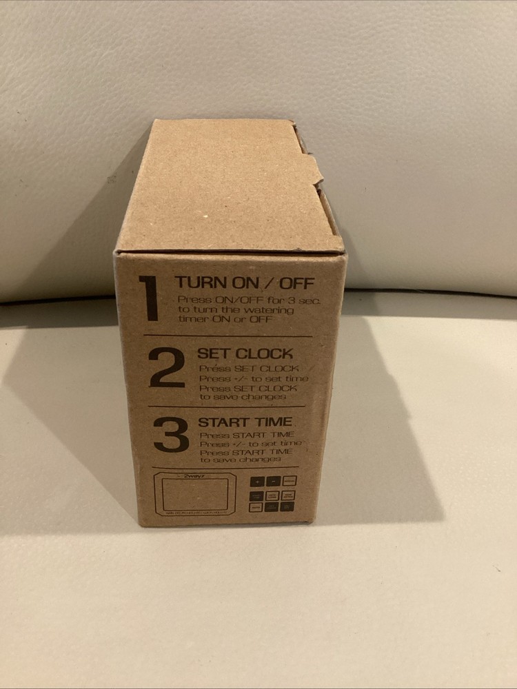 Water Timer for Garden Hose with Rain Delay Options - New