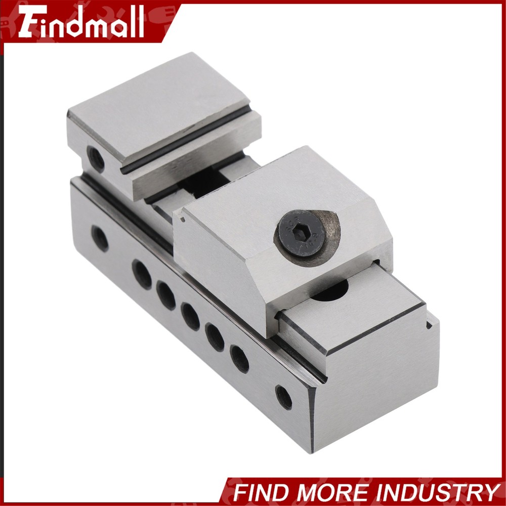 Findmall 1'' Precision Toolmaker Screwless Vise Grinding Mini Insert Vise