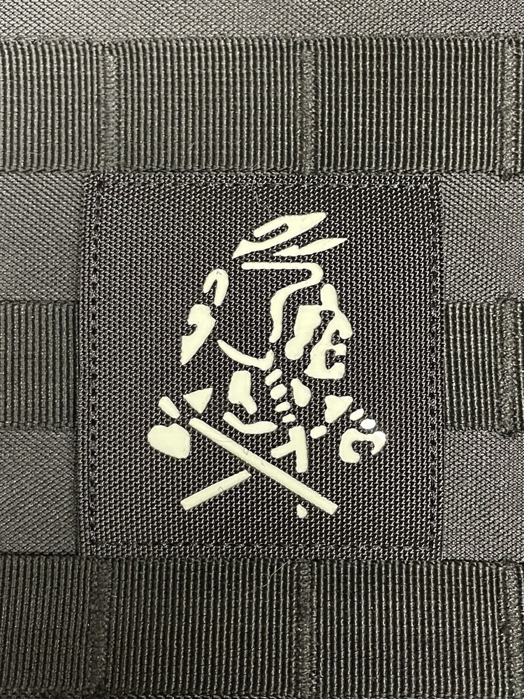 Seal Team 6 Red Squadron Glow Patch DEVGRU Team Bin Laden Hook Backed Reflective
