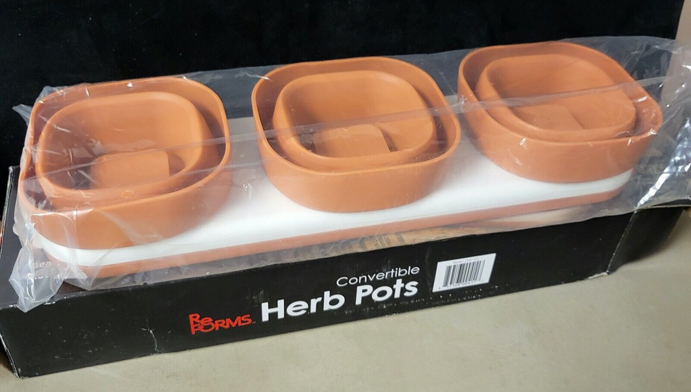 ReForms Convertible Herb Pots