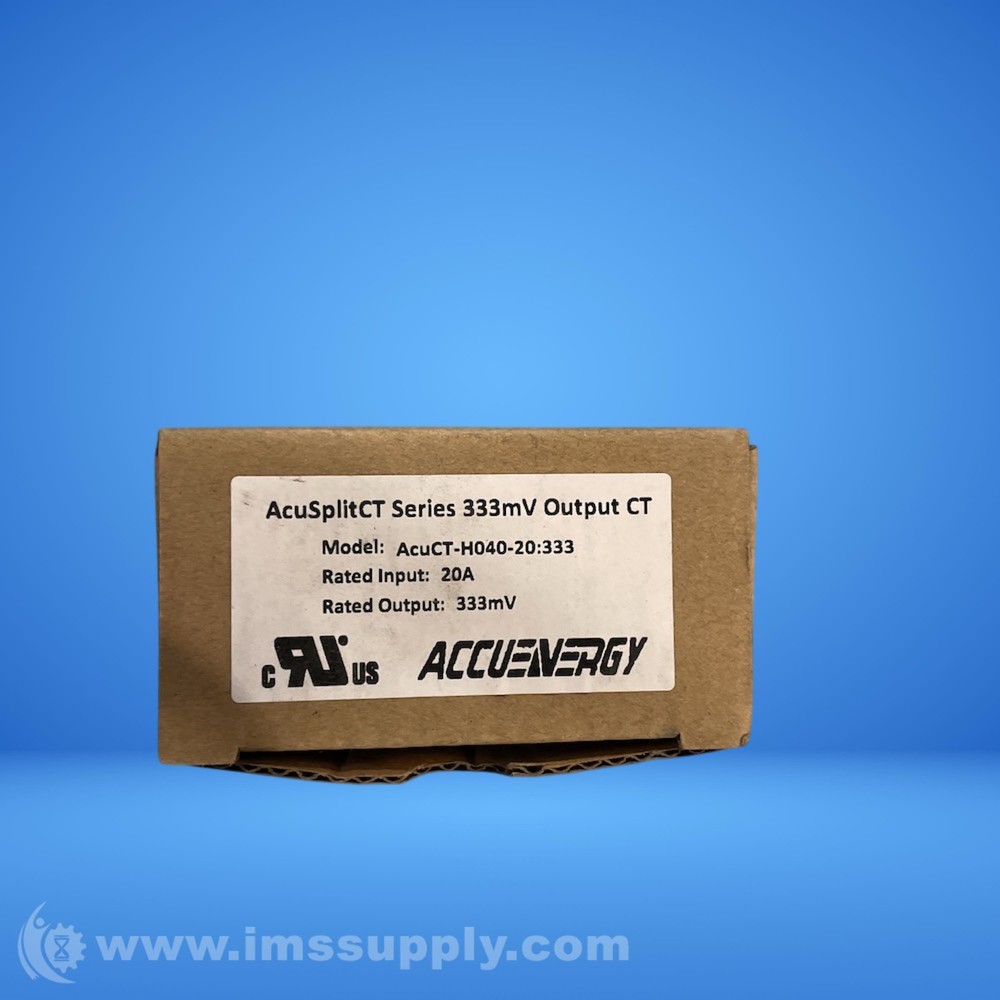 Accuenergy ACUCT-H040-20:333 Split-Core Current Transformer FNFP