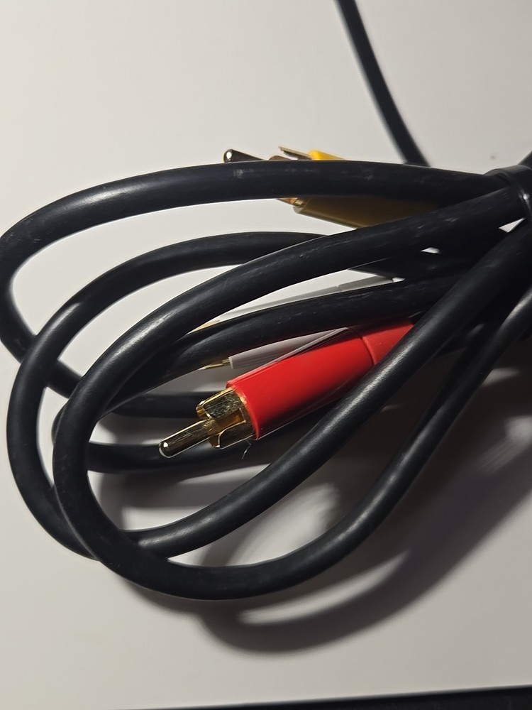 Microsoft Xbox 360 AV Audio Video Cable Composite RCA Replacement Cable