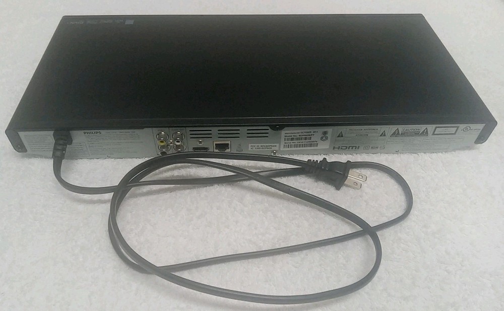 3D Blu-ray Player Phillips BDP5406/F7 Tested Working