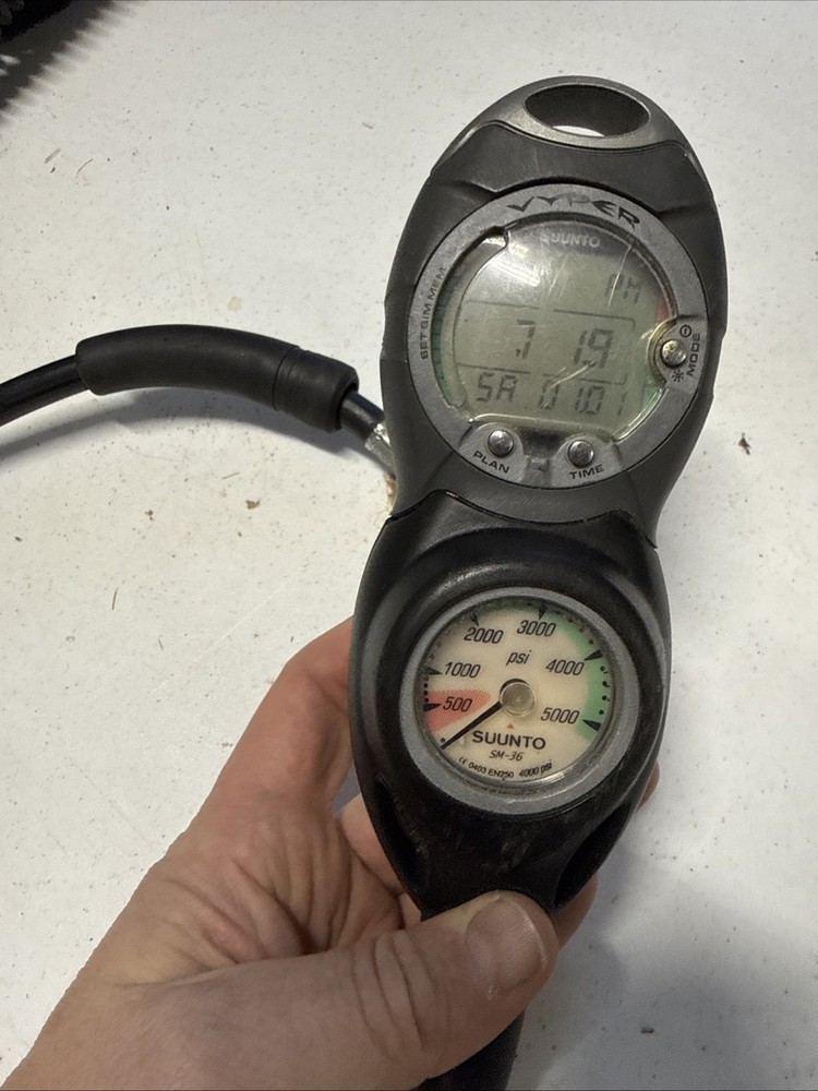 Suunto Vyper Dive Computer Console w/Pressure Gauge