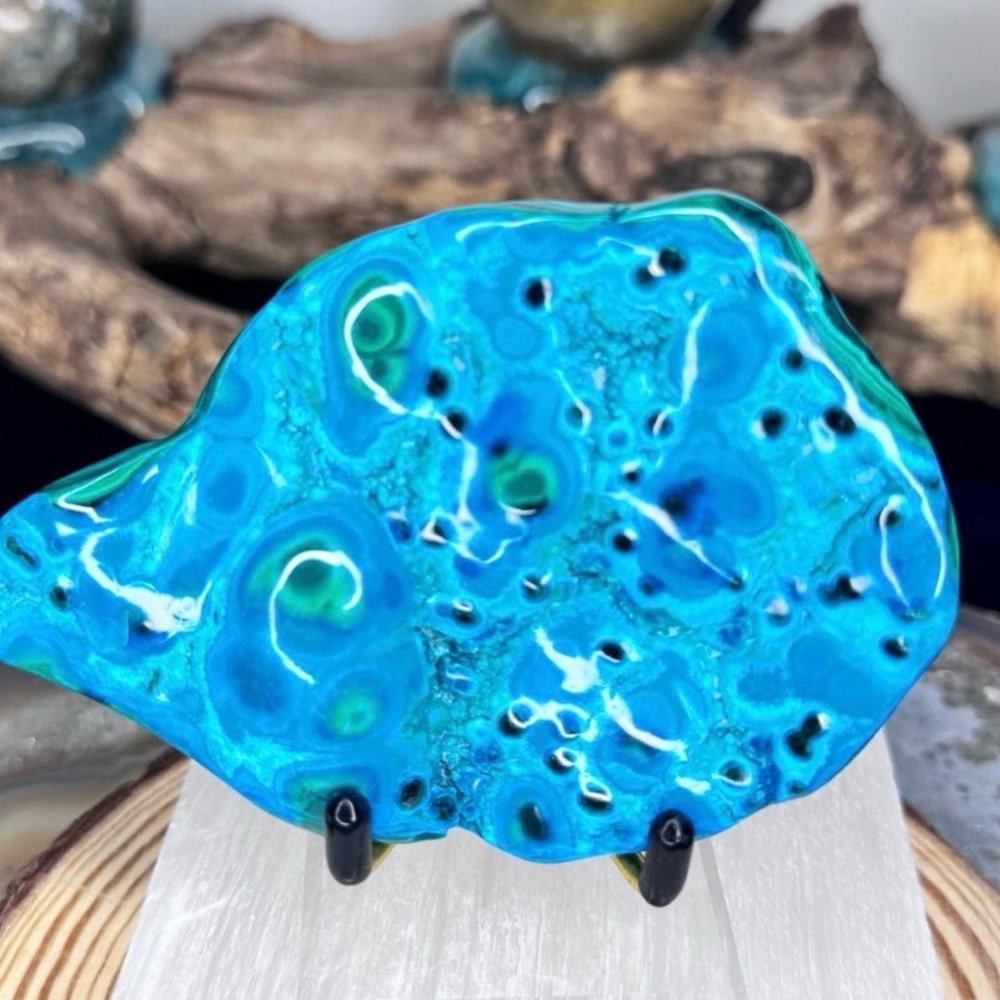 Chrysocolla & Malachite-Collectors Quality