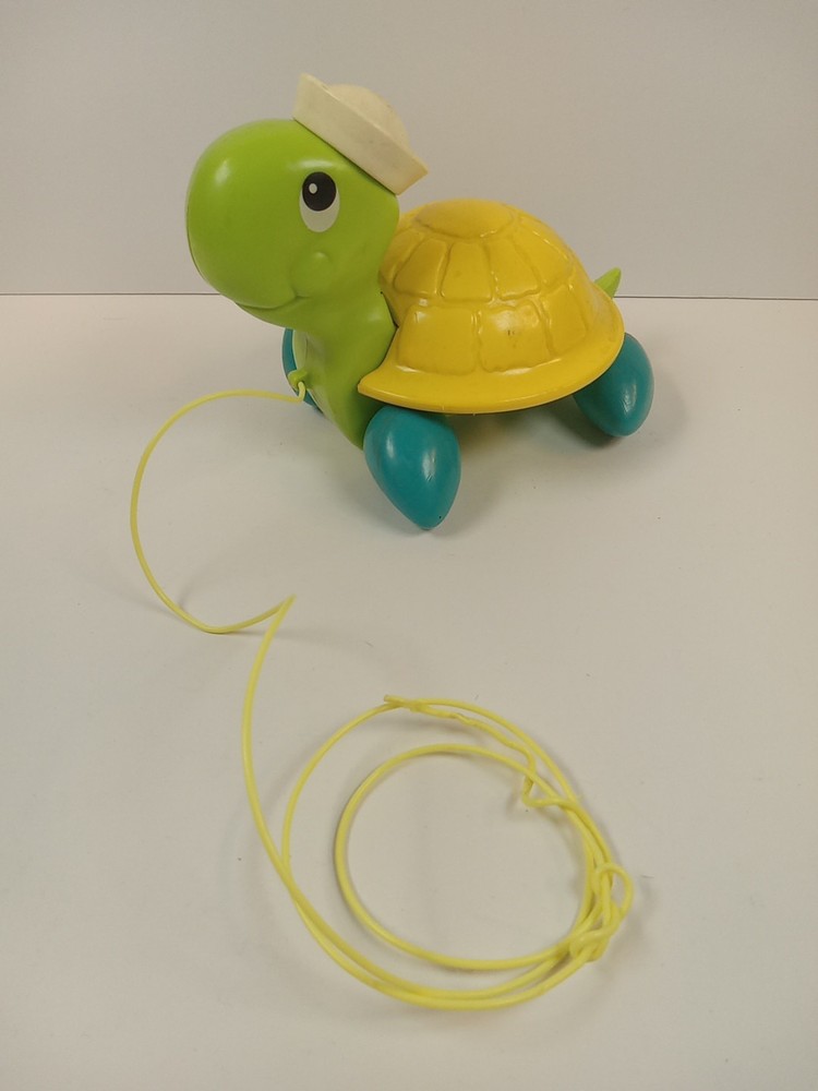Fisher Price Turtle Pull Along Toy 1977