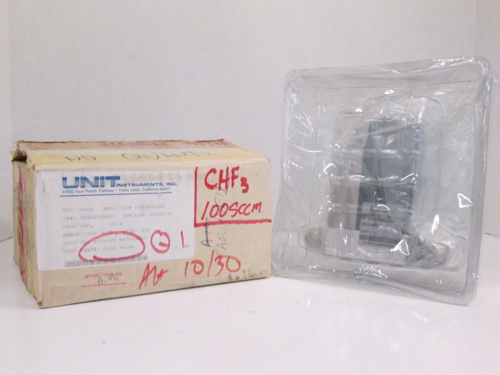 Unit UFC-1160A Mass Flow Controller, CHF3, 100 SCCM, Refurbished