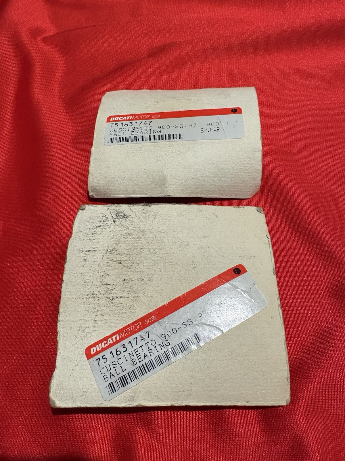 Ducati Monster 750SS 900SS Rear Wheel Bearings 6203-2RS OEM 2 Pcs 751631747