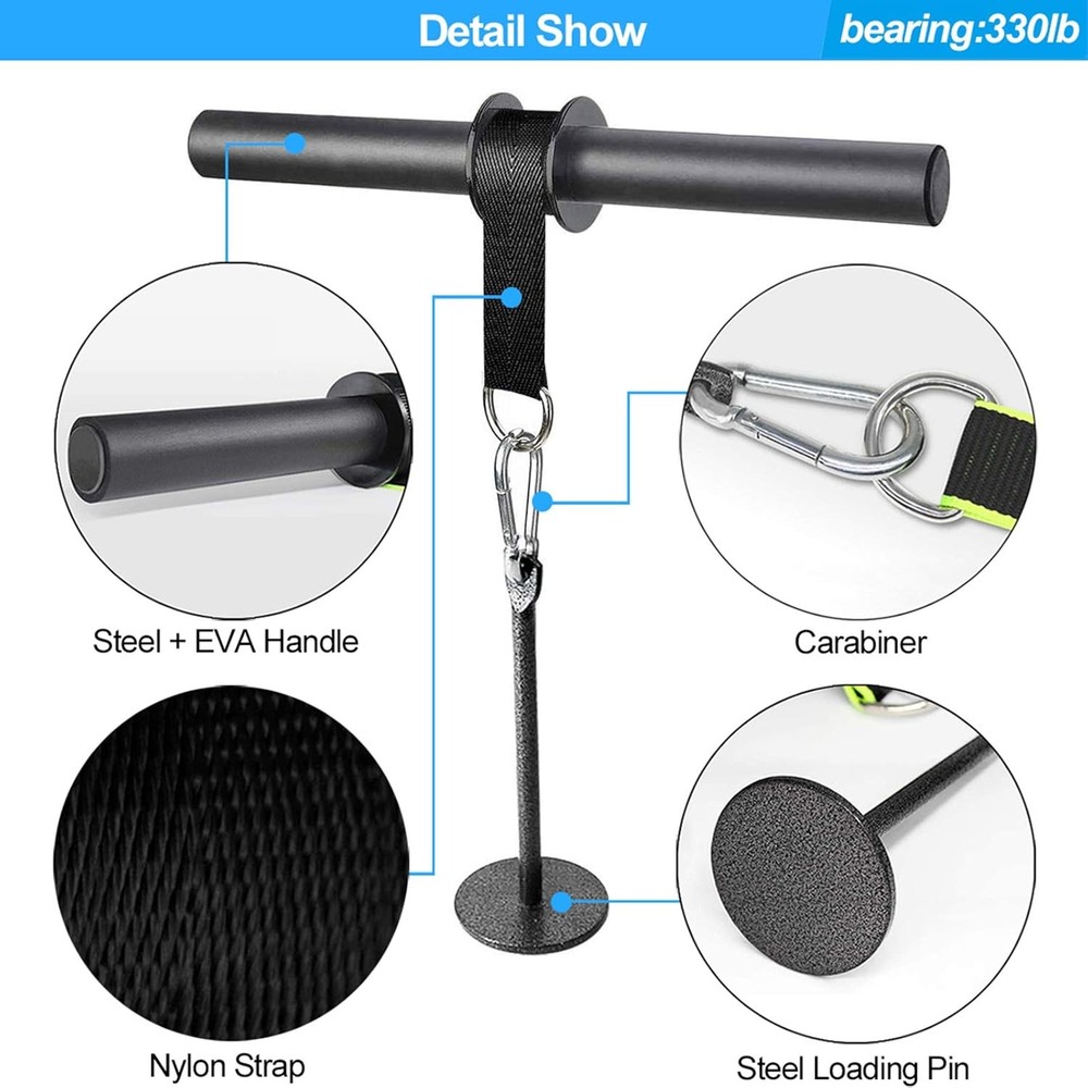 Forearm Wrist Roller Blaster Exerciser, & Black