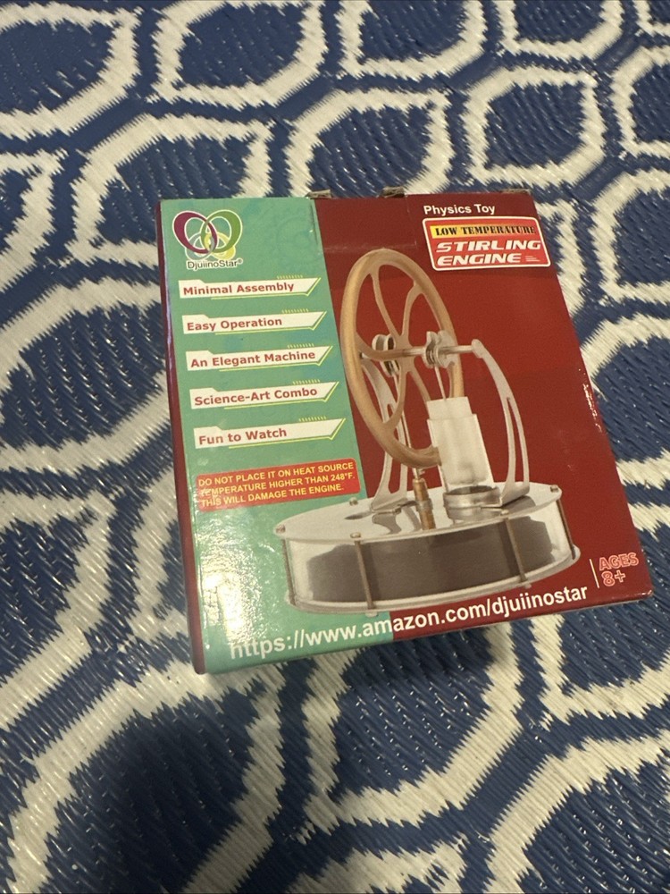 low temperature stirling engine