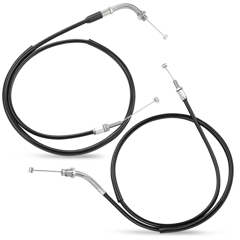 Throttle Cable Push & Pull Set for Honda VTX1300 VTX1300C 2004 - 2007 2008 2009