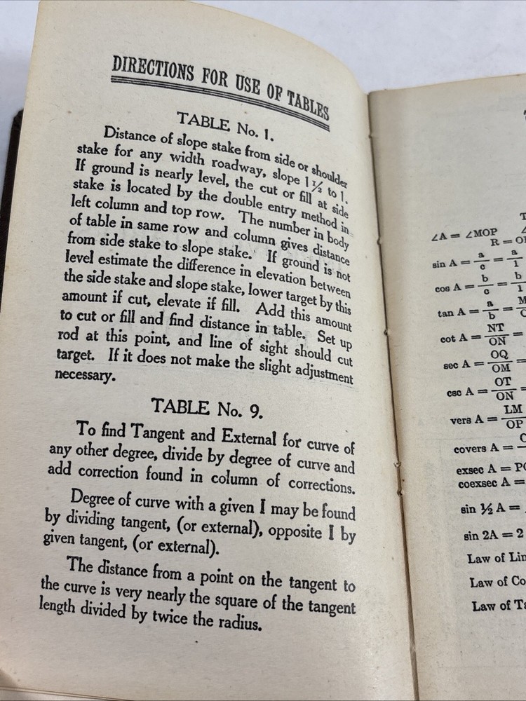 Vintage Transit Notebook