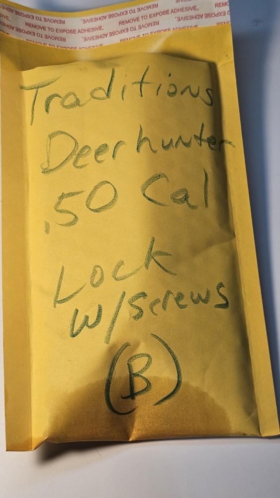 Traditions Deerhunter Sidelock Muzzleloader Lock Assembly W/ Screws (B)