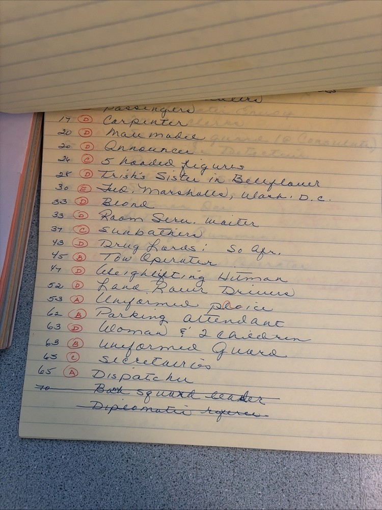 1989 LETHAL WEAPON 2 Movie Script + Production Notes Screenplay Shane Black