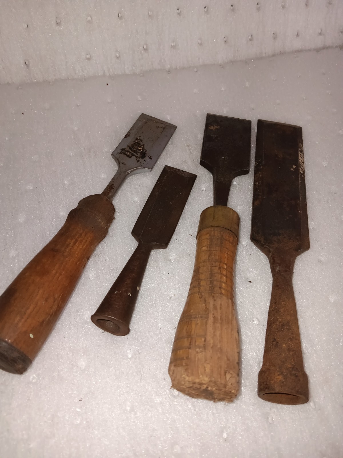 Lot of 12 Vintage Chisels Greaves ,Simmons ,Buck, J H Swift