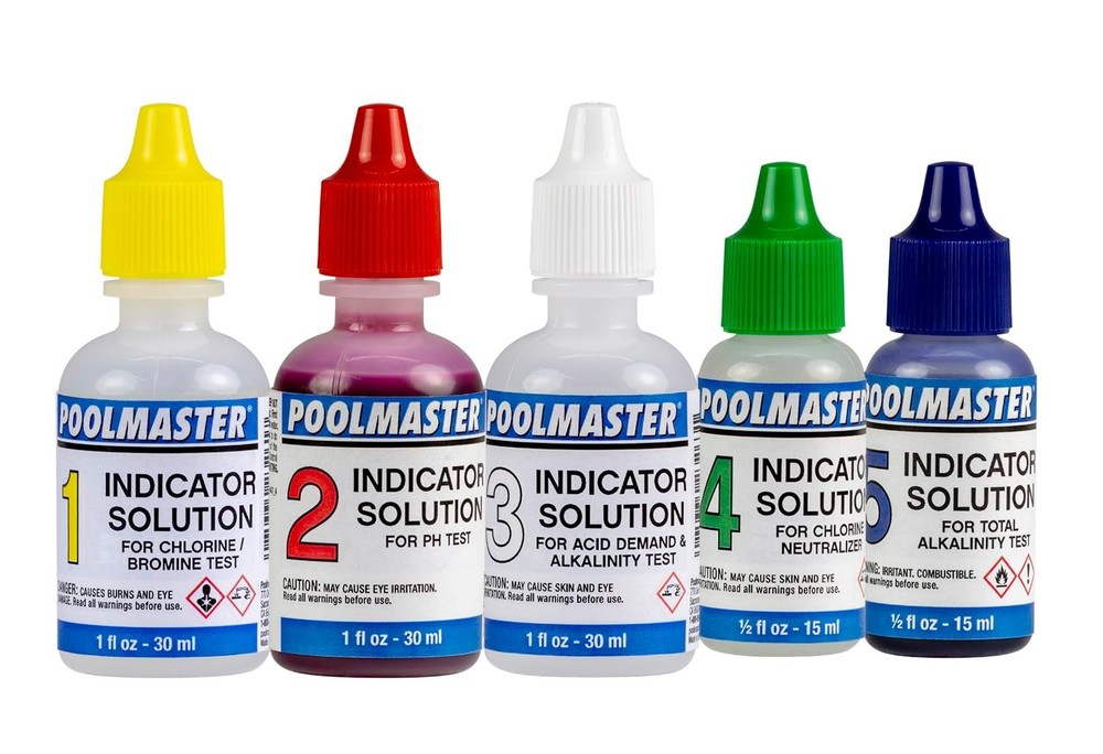 23227 Replacement Indicator Solutions - For Spa or Swimming Pool Water Testin...