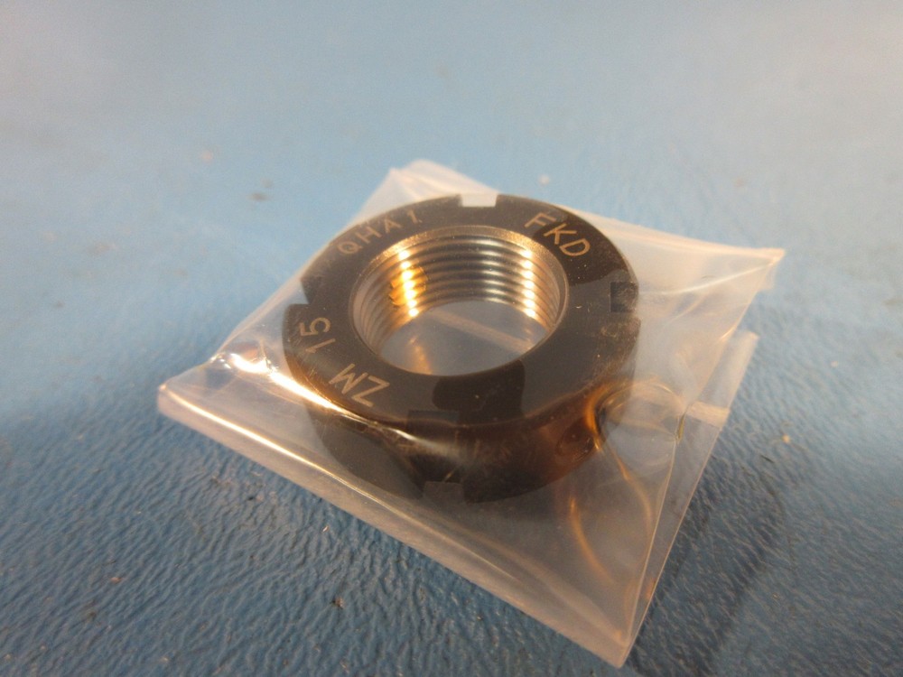 FKD, ZM15 Precision Locking Nut, 1.0 Thread Size, Locknut (Baldor, ZVL)