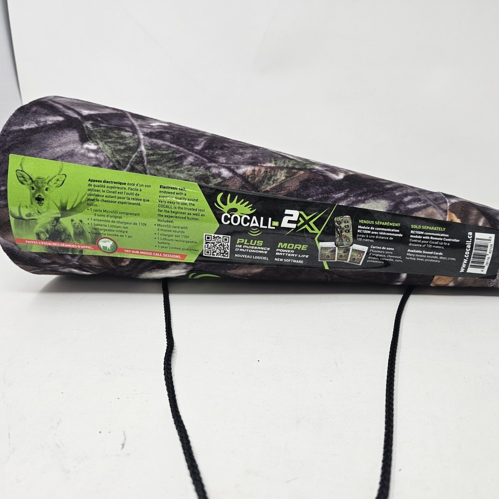 COCALL 2X Electronic Moose/Deer Call LCD Screen 10 Different Moose/Deer Calls