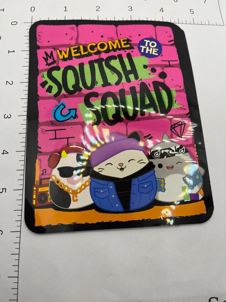 Squishmallow sticker cute cuddly