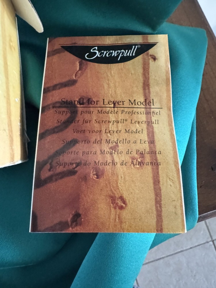 Screwpull Stand for Lever Model New