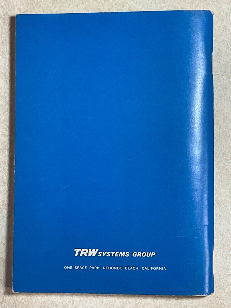 1967 TRW Space Data Third Edition Aerospace Industry Publication Magazine