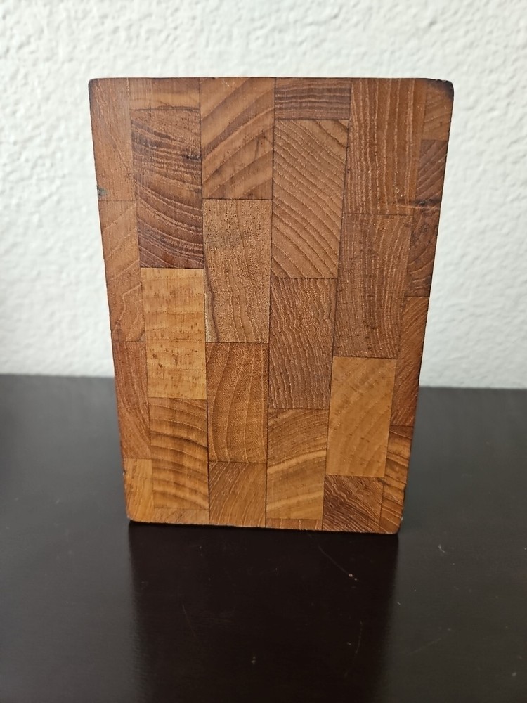 Vintage Danish Modern Teak Bookend Brostrom