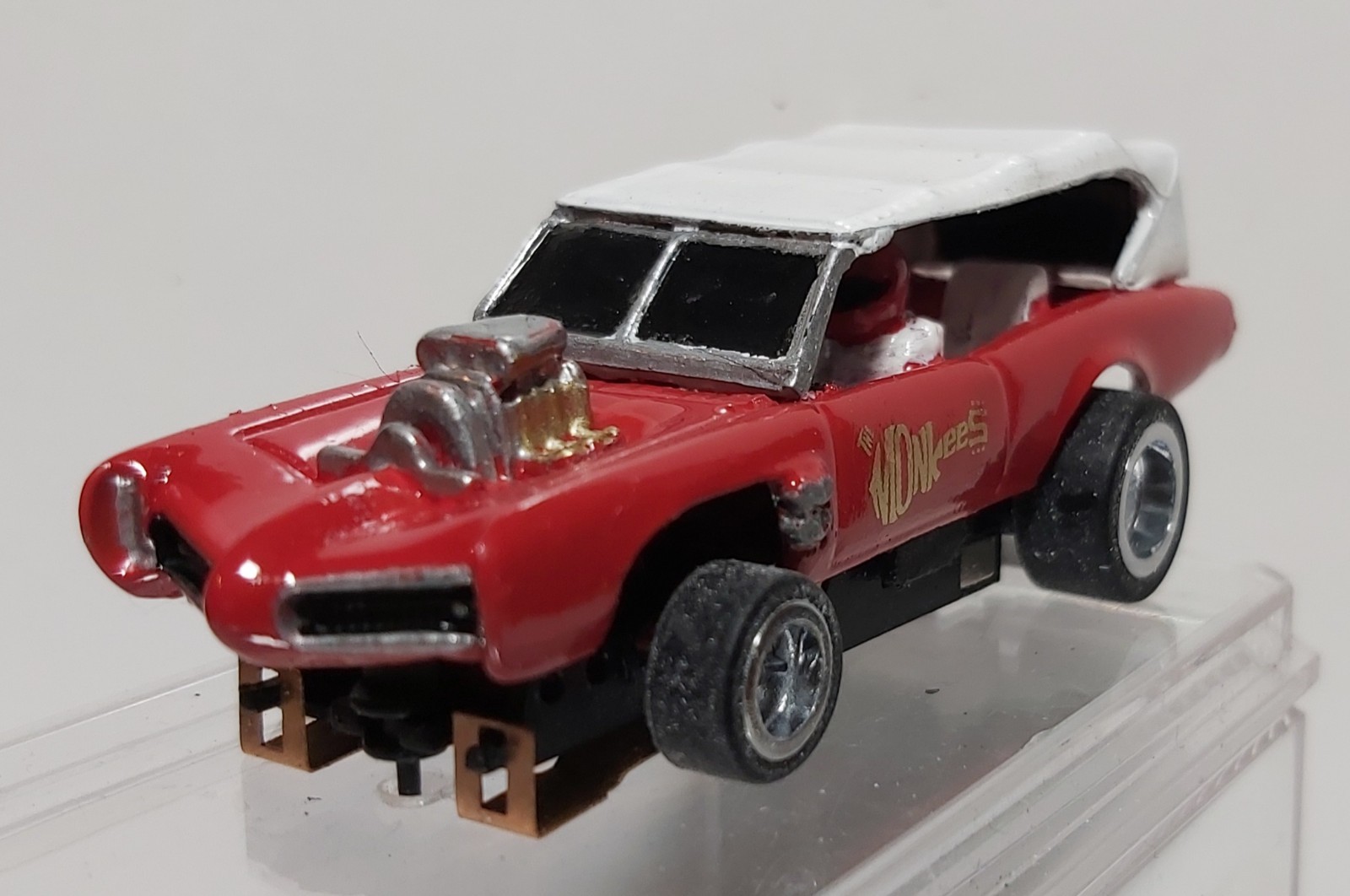 NEW Resin HO SLOT CAR scale Pontiac Monkee Mobile paintable body t-jet mounts