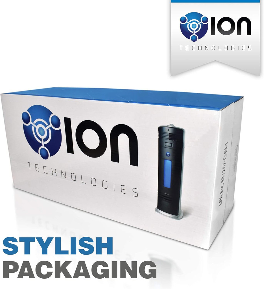 B-1000 Permanent Filter Ionic Air Purifier Pro Ionizer with UV-C, New