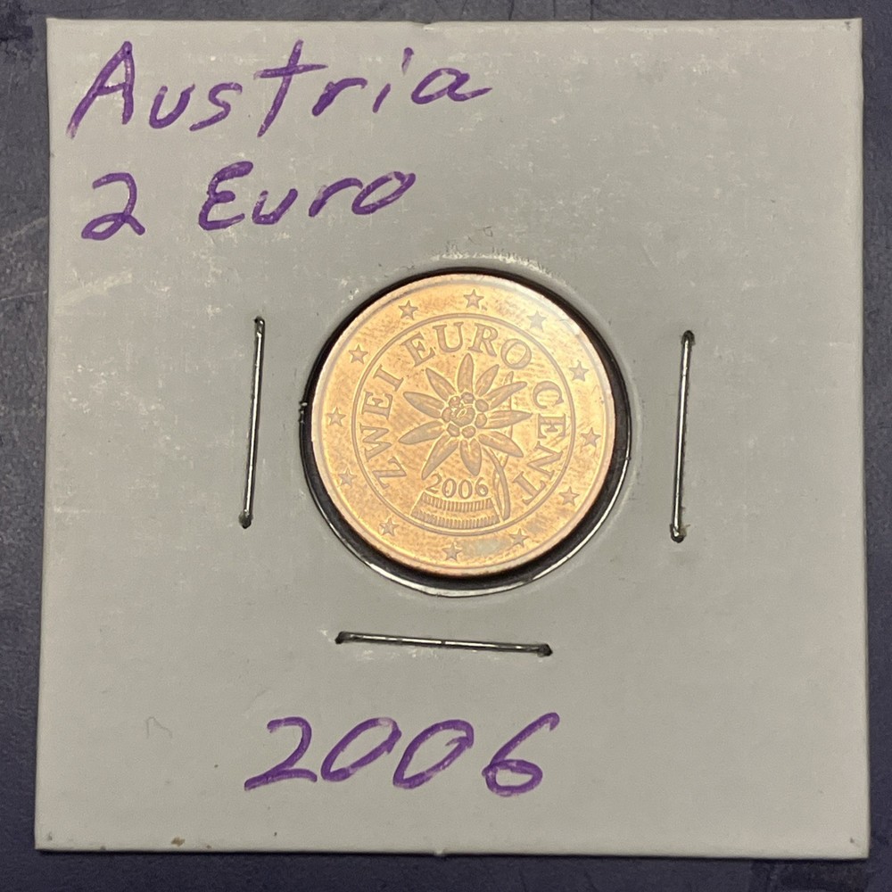 2006 Austria 2 Euro Coin