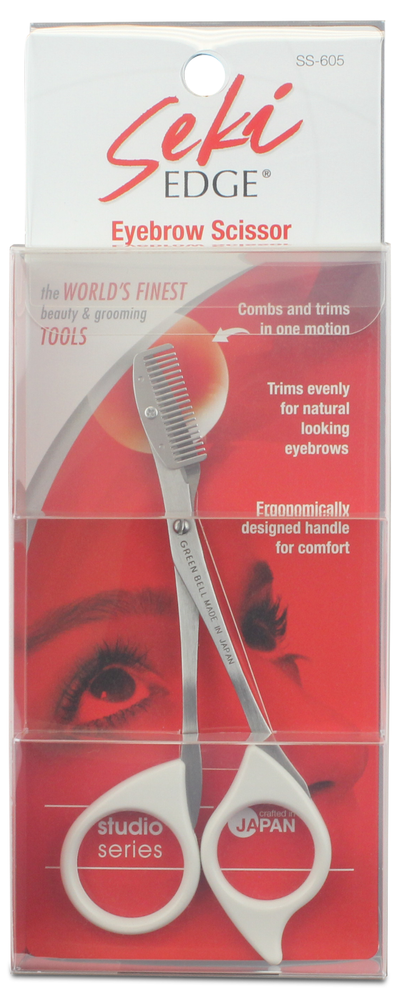 Seki Edge Eyebrow Comb Scissor