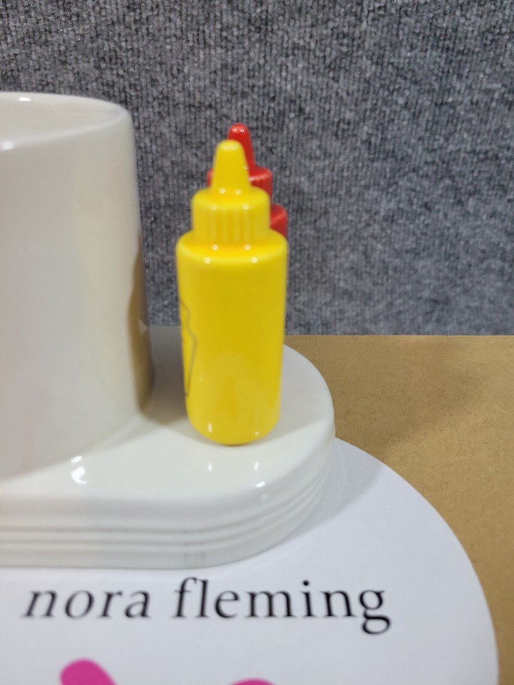 Nora Fleming Mini Main Squeeze A230 Ketchup Mustard