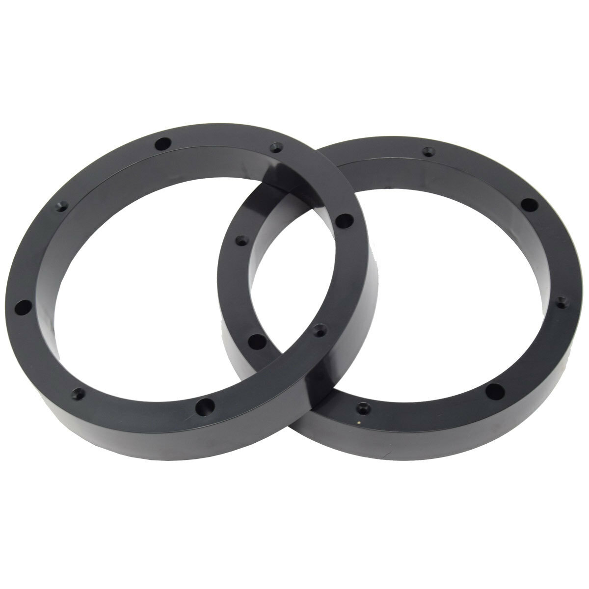6.5" Plastic Speaker Spacer Rings Subwoofer Custom Mounting Adapter 1 Pair