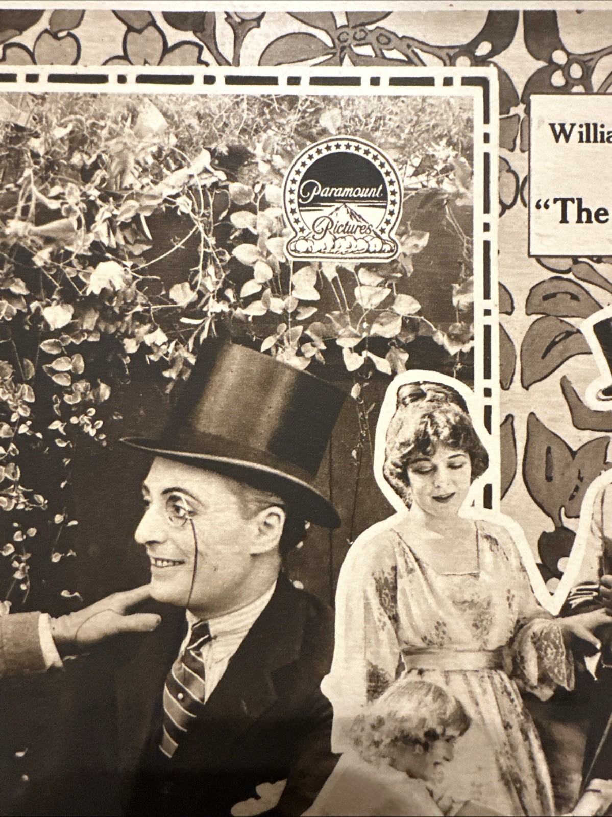 ANTIQUE ART CRAFT PICTURES/ PARAMOUNT THE SILVER KING Movie LOBBY POSTER CARD