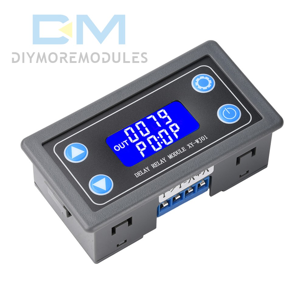 WJ01 Digital LCD Display Cycle Timing Circuit Switch 1CH Delay Relay Module