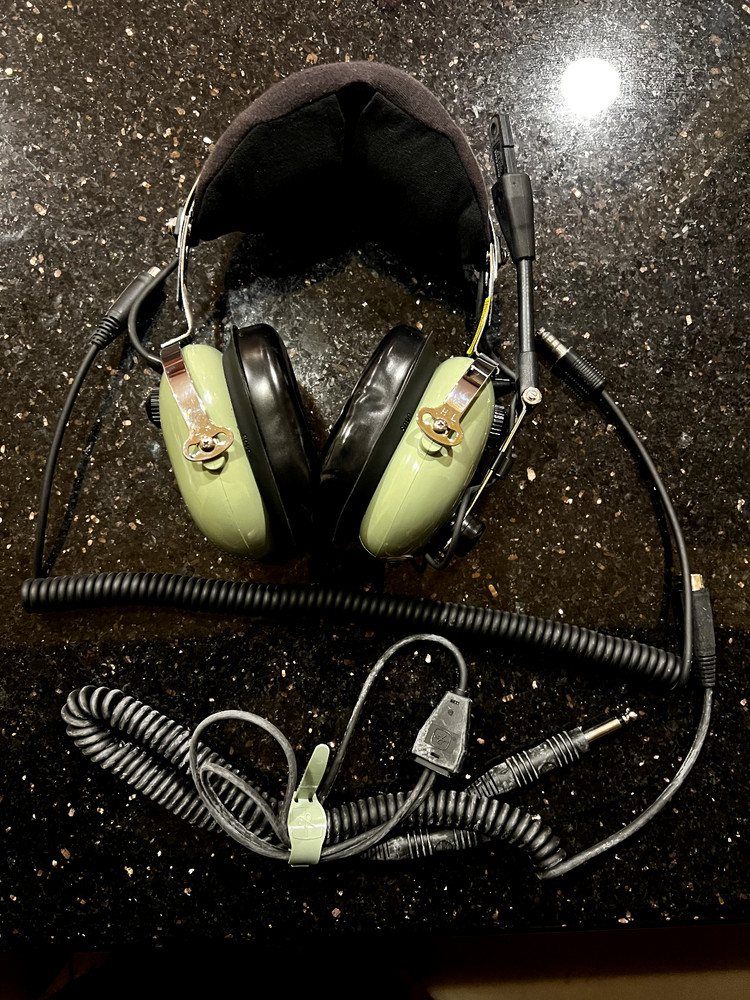 David Clark Model H10-60H 2 cords