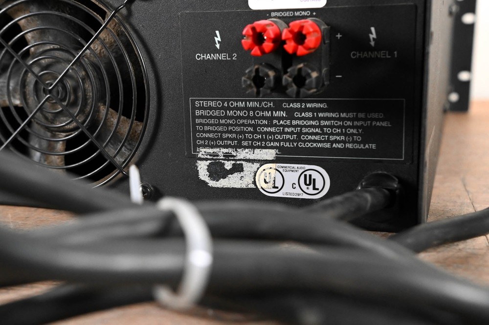 QSC MX 3000a 2-Channel Power Amplifier CG01A9D