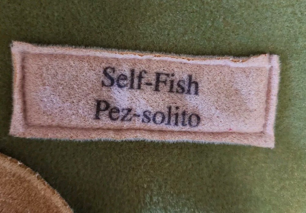 Baby Einstein "Self-Fish" Hand Puppet. VERY RARE