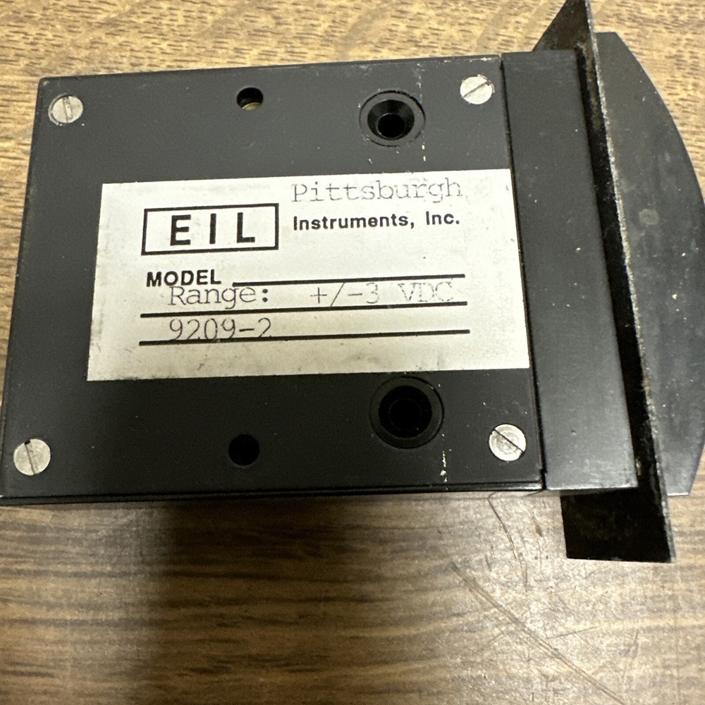 EIL Instruments,9209,10-0-10 Panel Meter