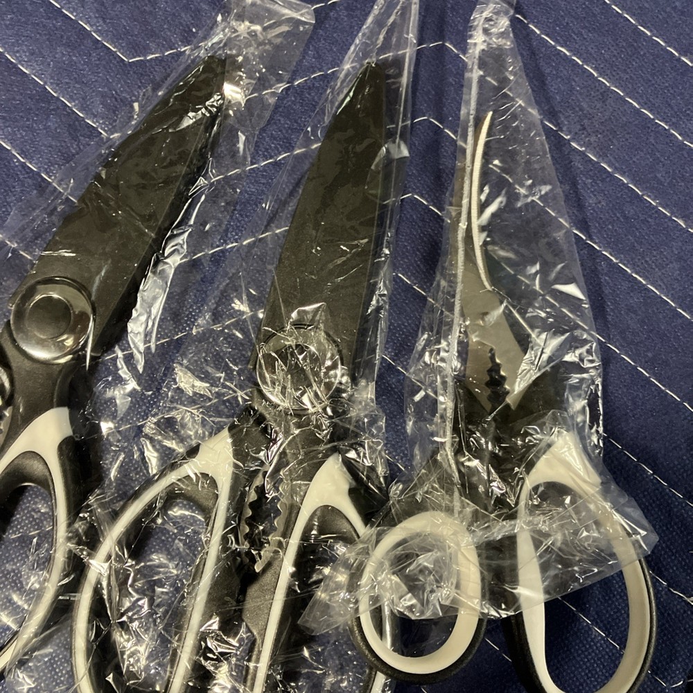 Set Of Three Kitchen Shears
