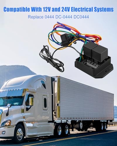 Digital Thermal Fan Controller Switch Kit, 12V-24V Adjustable Temperature