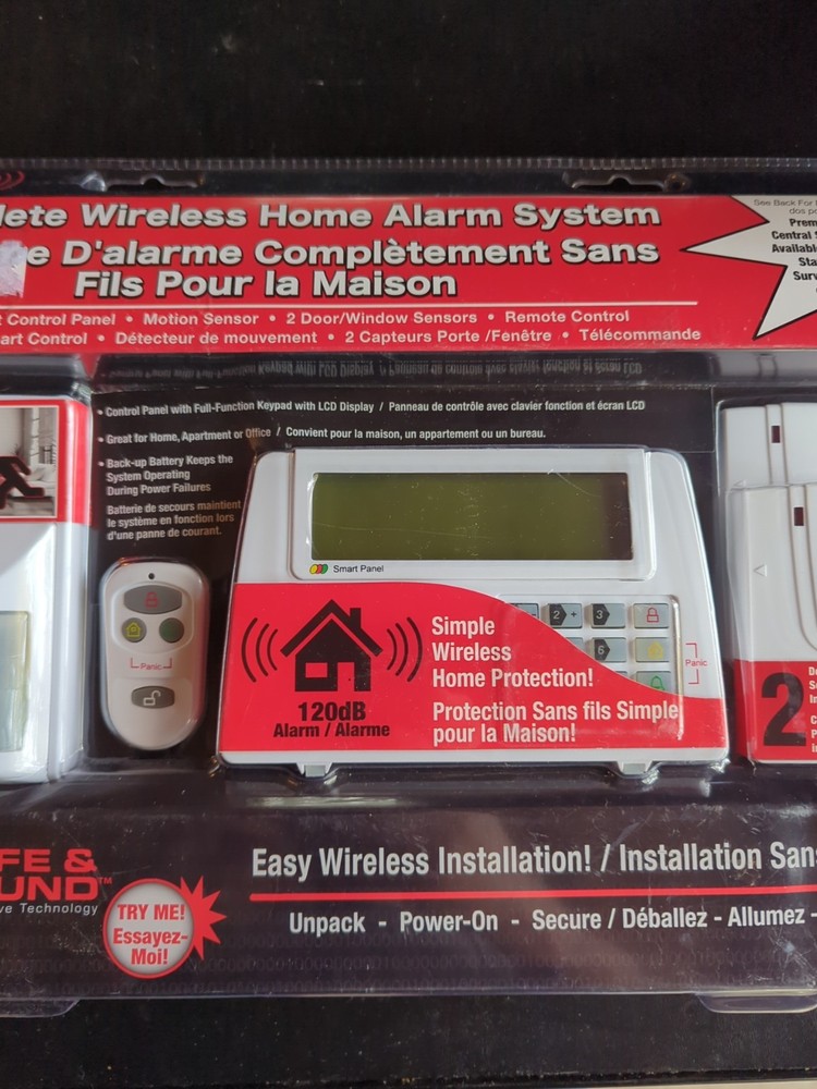 Defiant Wireless Home Security System NO Bluetooth/Internet connection required