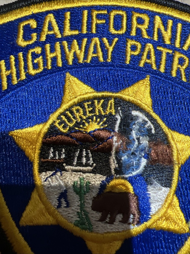 California Highway Patrol CHP Eureka Shoulder Uniform Patch