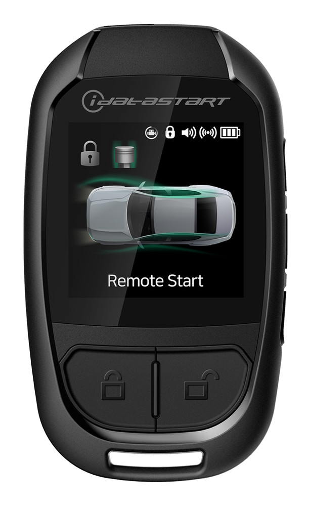 iDataStart TR4650A LCD 2-way/5-button Replacement Remote Two-Way Communication