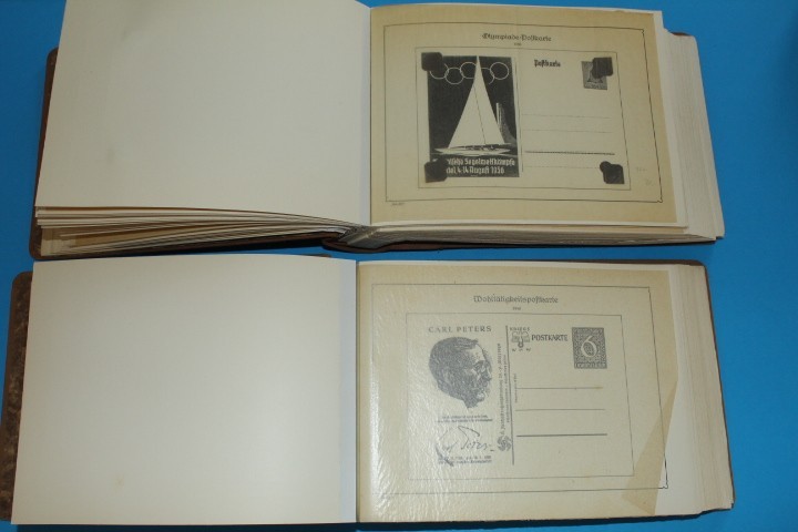 Germany Stamps Postal Cards 1933-1942 KaBe Springback Spec Album BlueLakeStamps