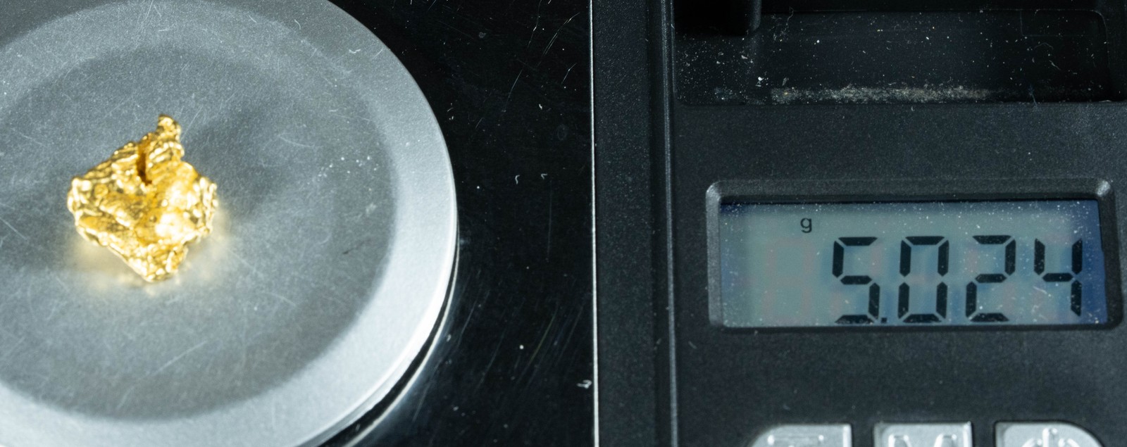 #1132 Natural Gold Nugget Australian 5.02 Grams Genuine