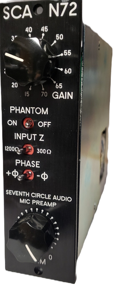 Seventh Circle Audio SCA N72-500 Series Microphone Preamp Module