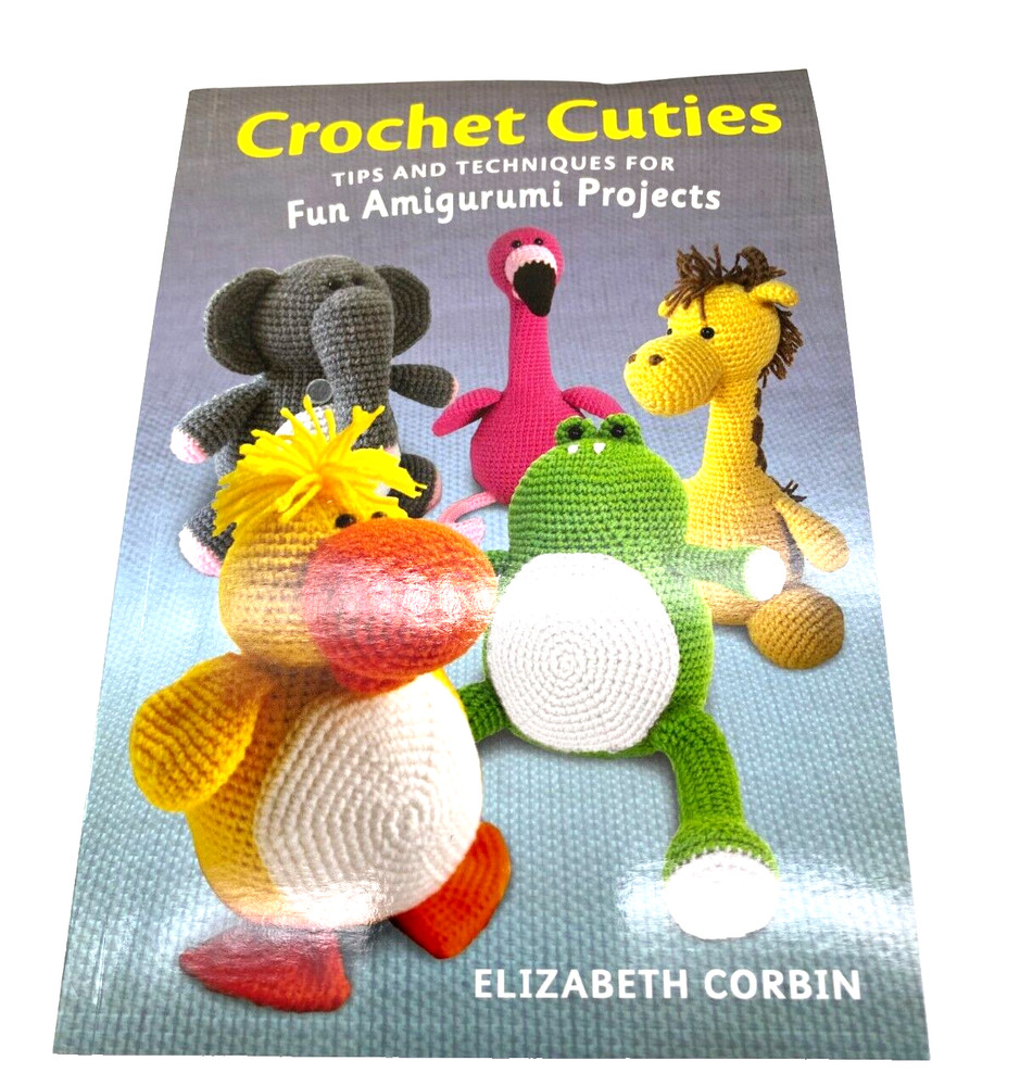 New Crochet Cuties Book and Kit- Complete Instructions for 10 Projects-A68