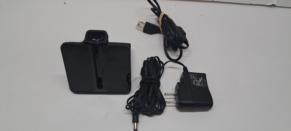 Plantronics Charging Cradle C054 for Wireless Headset + AC Adapter, cable