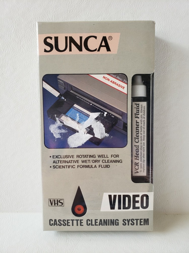 Sunca Vhs Video Cassette Cleaning System (B5)