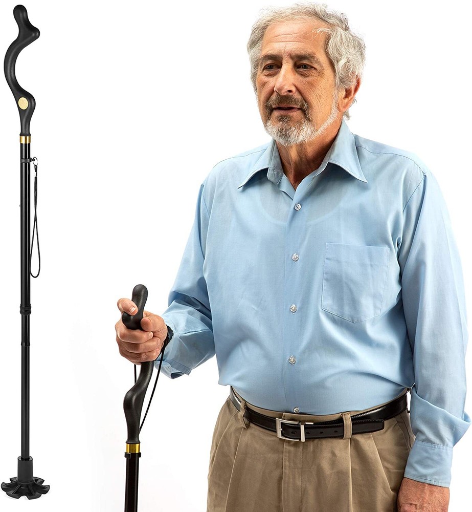 Walking Cane Collapsible Special Balancing with 10 Adjustable Heights